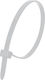 Dedra Plastic Cable Ties 300mmx4.8mm In White Colour 25 Pieces