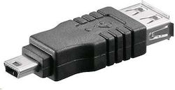 PremiumCord mini USB male σε USB-A female