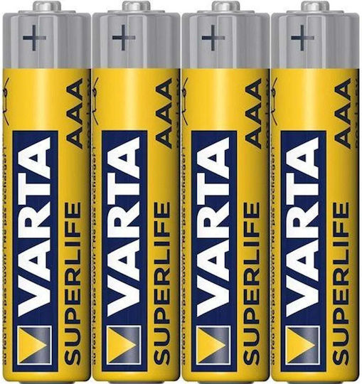 Varta Heavy Duty Zinkbatterien AAA 4 Stück