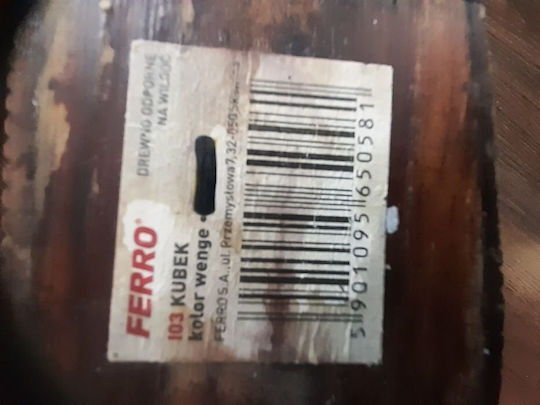 Ferro Ferro Getränkehalter Hölzernes Braune