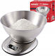 Webber Digitale Küchenwaage mit Eimer bis 5kg Inox