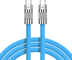 Leewello Leewello USB Typ-C Kabel Männlich Blau 3m 783089 Leewello Leewello USB Typ-C Kabel Männlich Blau 3m 783089