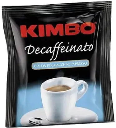 Kimbo Kaffe- und Getränkekapseln Espresso Entkoffeiniert Kompatibilität mit E.S.E. Pod 50 Stück