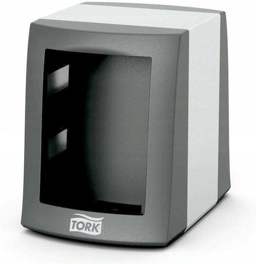 Tork Metallischer Papiertuch- und Serviettenhalter Grau 15x11cm