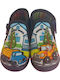 Anatomische Kinderhausschuhe Stiefel Blau