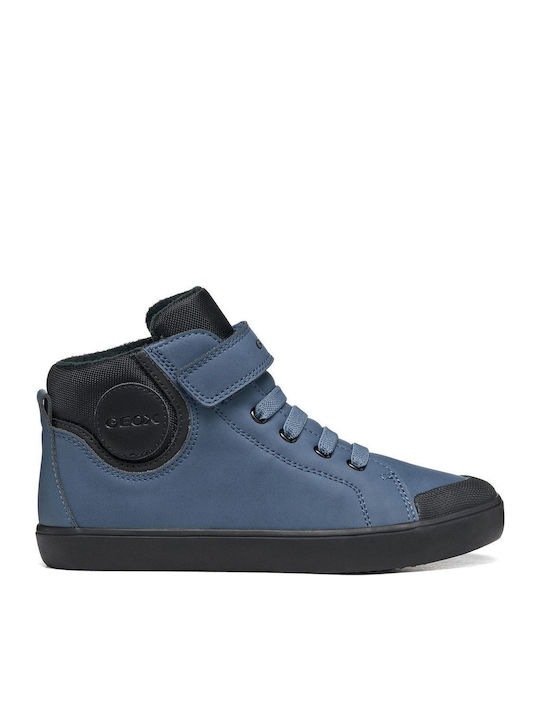 Geox J Gisli Boy Παιδικά Sneakers High Ανατομικ...