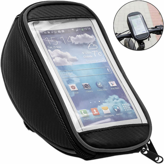 Motorrad Handyhalterung mit Wasserdichtem Etui 5.5" für Lenkrad
