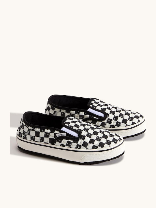Snow Lodge Sliper 2 Din Material Slip-On Pentru Bărbați Negre