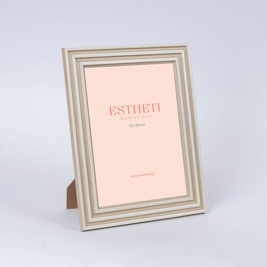 Kunststoff Fotorahmen mit Beigem Rahmen