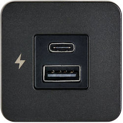 Зарядно Устройство Canyon Вход За Зареждане Usb-a/c 36w 12/24v Scanstrut Sc-tile-10