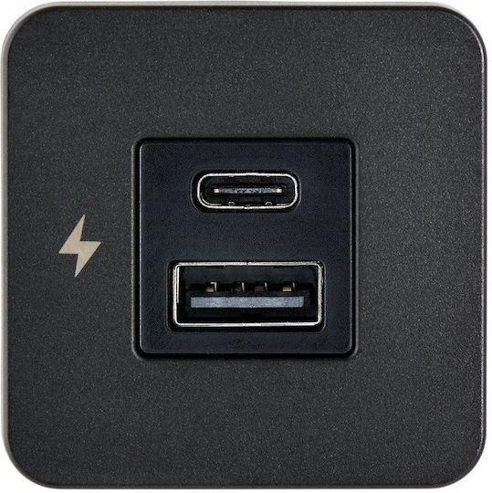 Зарядно Устройство Canyon Вход За Зареждане Usb-a/c 36w 12/24v Scanstrut Sc-tile-10