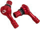 Tije De Supapă Tubeless Rcb Racing Boy 8mm Jet Roșu Set