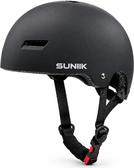 Suniik Electric Scooter Bicycle Helmet With Rear LED L 59-61cm Black