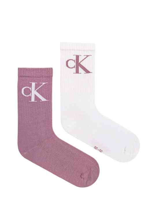 Calvin Klein Дамски Чорапи Многоцветни 2Pack