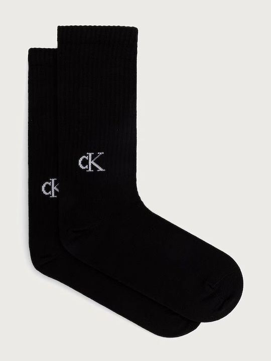 Calvin Klein Дамски Чорапи Черни 2Pack
