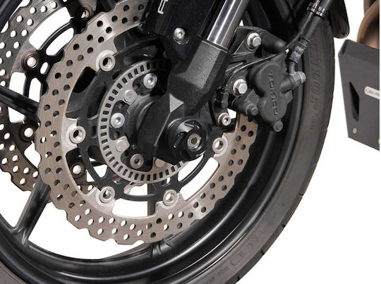 Protective Motorcycle Sliders Front Wheel Axle Sw-motech Kawasaki Versys 650 10-14
