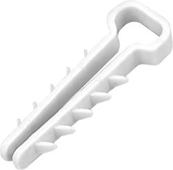 Orno Nail-In Flat Cable Support 13x7mm White 20 Pieces