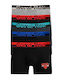 Men's Boxers Multicolour 5Pack 6495-Multicolour-L