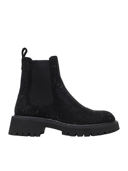 Stiefeletten Damen Schwarz