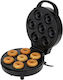 Mini Donut Maker Camry Cr 3306 1000 W 7 Donuts Non-stick Plates