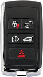 Ανταλλακτικό Κέλυφος Smart Key Land Rover Range Rover 5 Κουμπιών Ανταλλακτικό Κέλυφος Smart Key Land Rover Range Rover 5 Κουμπιών