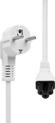 Goobay Schuko - Schuko Cable 0.5m White Goobay Schuko - Schuko Cable 0.5m White