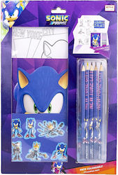 Sonic Σετ Ζωγραφικής 5τμχ