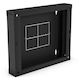 Alantec Secțiune Spate Dulapuri Rabatabile Înclinabile Sw-9u-600-450-01-c Negru 150mm Alantec