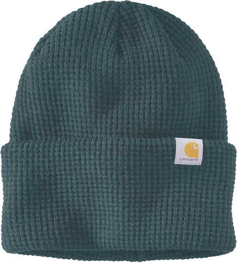 Beanie Unisex Knitted Beanie in Green Colour