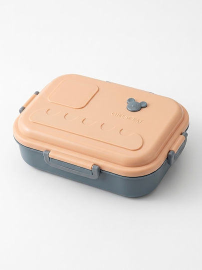 Plastic Kids' Food Container Orange