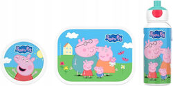 Mepal Campus Plastic Kids Dinner Set Peppa Pig Multicolour Mepal Campus Plastic Kids Dinner Set Peppa Pig Multicolour