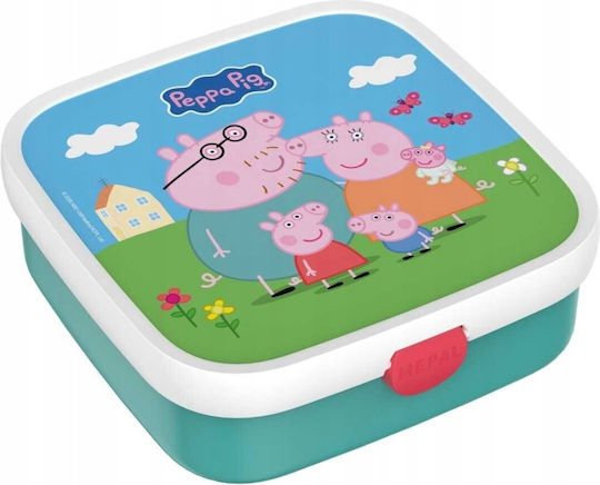 Mepal Campus Plastic Kids' Food Container Peppa Pig 1.3 L Multicolour 18.4 x 18.2 cm