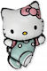 Balon Hello Kitty Folie Multicolor
