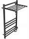 Thermoval Сгъваема Отопляема Стенна Сушилник 235W 50x90cm
