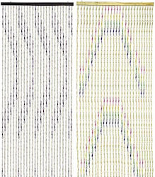 HOMie 101271 Türvorhang aus Stoff Braune 180x90...