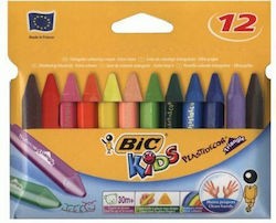 Триъгълни Пастели Bic Kids Plastidecor Кутия 12...