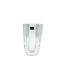 Dekorative Kristallvase Transparent 22x12xH9.5cm