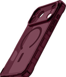 Калъф Itskins Supreme R Прозрачен W Съвместим С Magsafe Plum Iphone 18 Pro Max/17 Pro Max