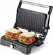 LTC Floor Standing Electric Grooved Plate Grill 1500W with Adjustable Thermostat 29x23cm