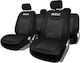 Set huse scaune auto Sparco Sport negru 9 piese