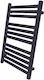 Hydroland Elektrische Handtuchheizkörper 366W 95x44cm Schwarze