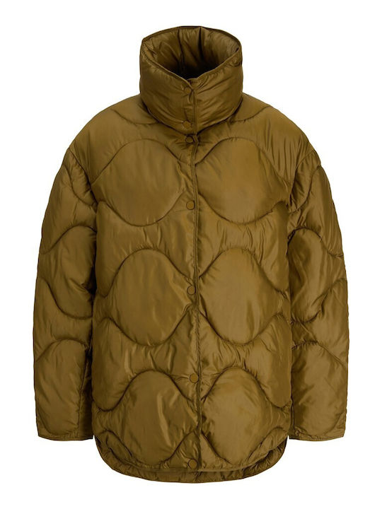 Women's Jacket for Winter Khaki
