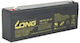 PBLO-12V002,6-F1A Батерия UPS с Капацитет 2.6Ah и Напрежение 12V