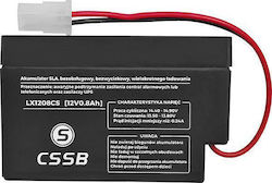 CSSB UPS-Batterie 12V 0,8Ah CSSB UPS-Batterie 12V 0,8Ah