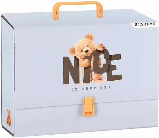 Starpak Klemmbrett mit Papierklammer für Papiergröße A4 Blau