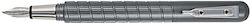 Stifflex Füllfederhalter Mittel Silber Stifflex Füllfederhalter Mittel Silber