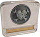 Kalliopi Silver Zigarettenschachtel Drehmaschine Metallisch Silber Farbe Design Love Sucks 8x9cm 47302-011-1