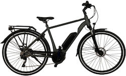Hawk Bosch 28 Zoll Graues Elektrofahrrad Trekking