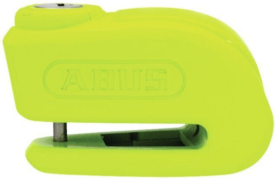Abus Blocaj Frână de Disc pentru Motocicletă cu Alarmă și Pin de 5 mm Culoare Galbenă