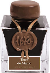Jacques Herbin Ersatz- und Füllfederhaltertinten für Füllfederhalter Braun 50ml